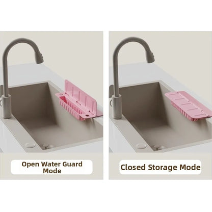 Sink splash guard & caddy