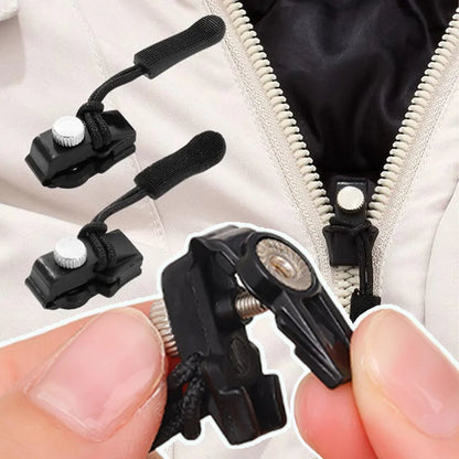 Metal Zipper Slider Puller Detachable Instant Repair Kit