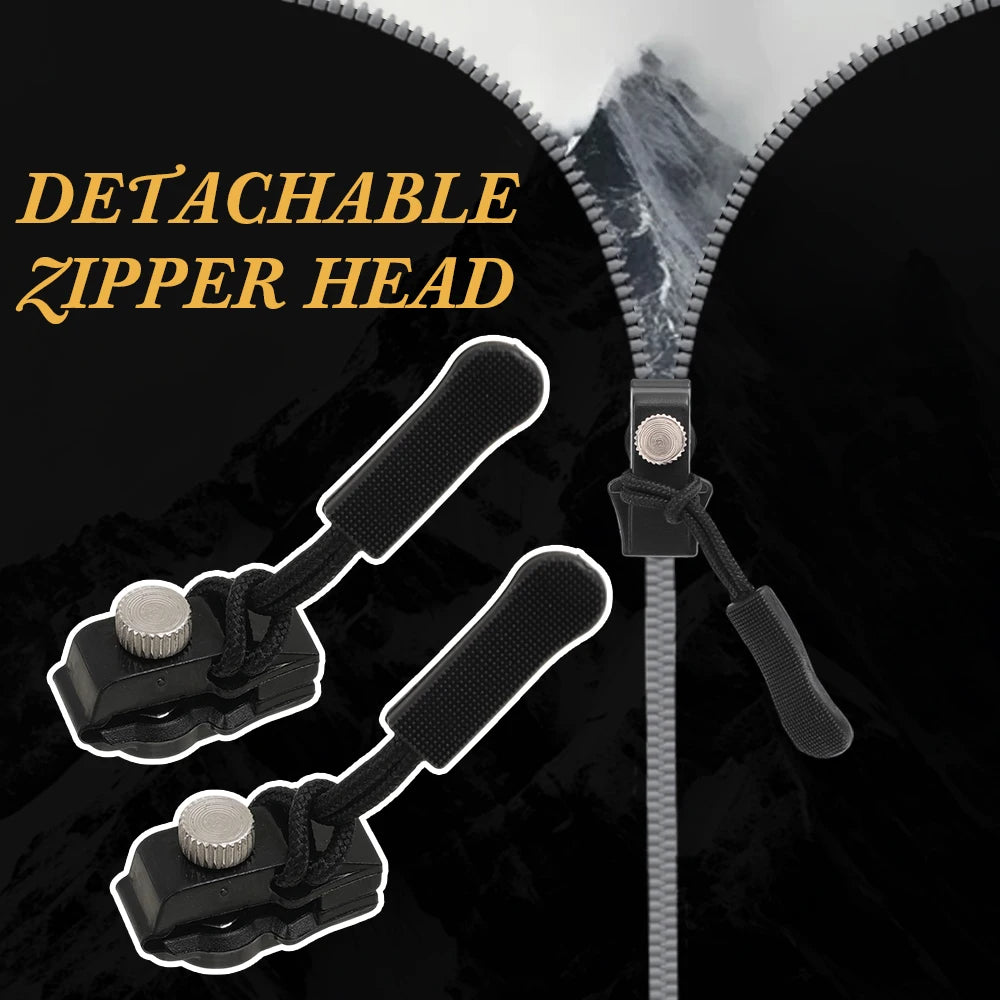 Metal Zipper Slider Puller Detachable Instant Repair Kit