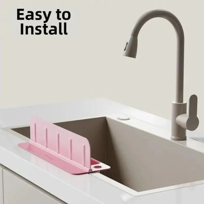 Sink splash guard & caddy