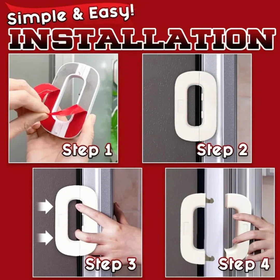 Refrigerator & Cabinet Safety Lock