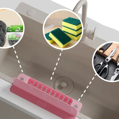 Sink splash guard & caddy