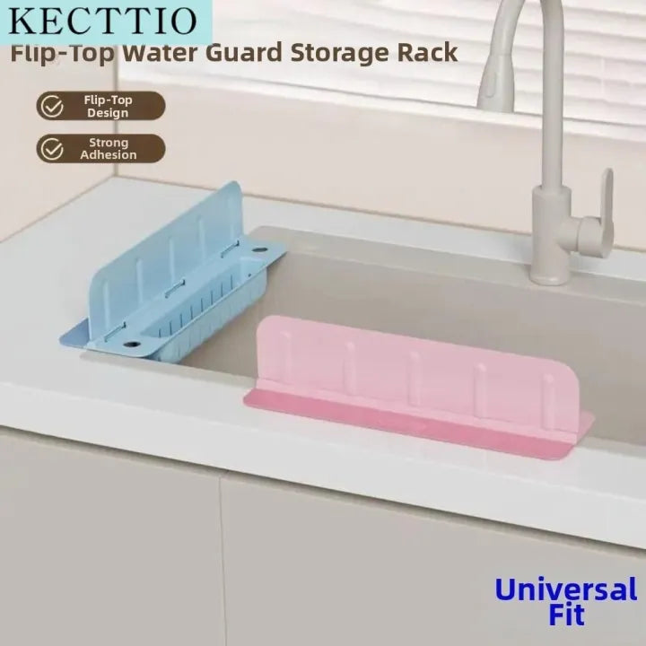 Sink splash guard & caddy