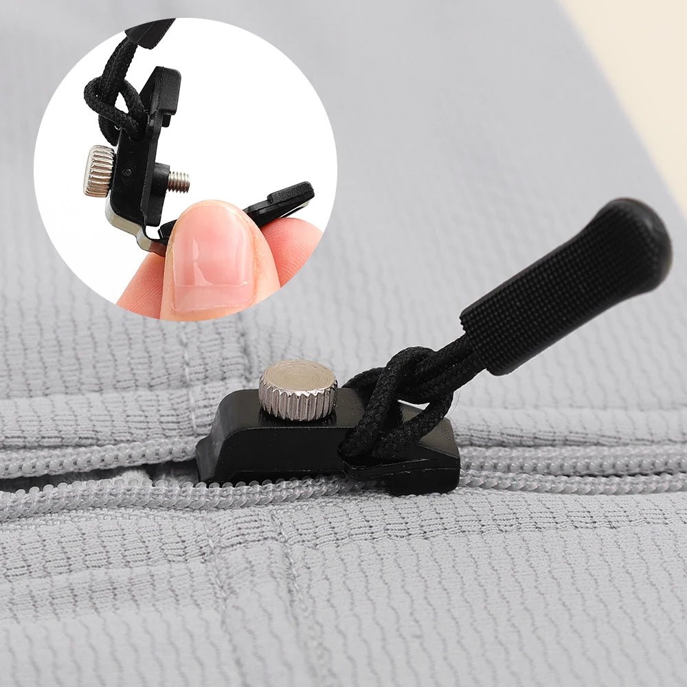 Metal Zipper Slider Puller Detachable Instant Repair Kit