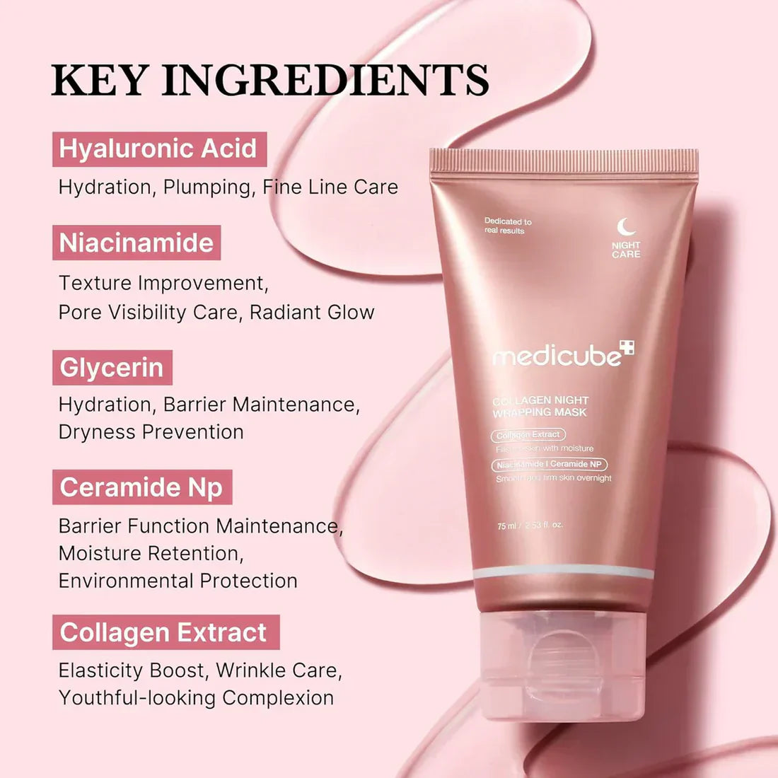 Medicube Collagen Night Face Mask - 100% Authentic & Imported