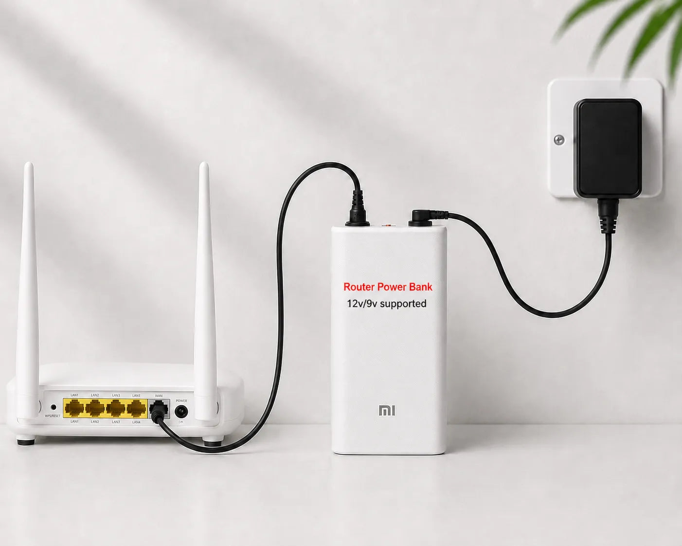 12W WiFi Router Power Bank