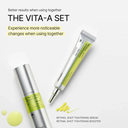 CELIMAX The Vita A Retinal Shot Tightening Booster | 0.1% Retinal, Pore Minimizer, Wrinkles & Fine Lines, Firmer Skin,