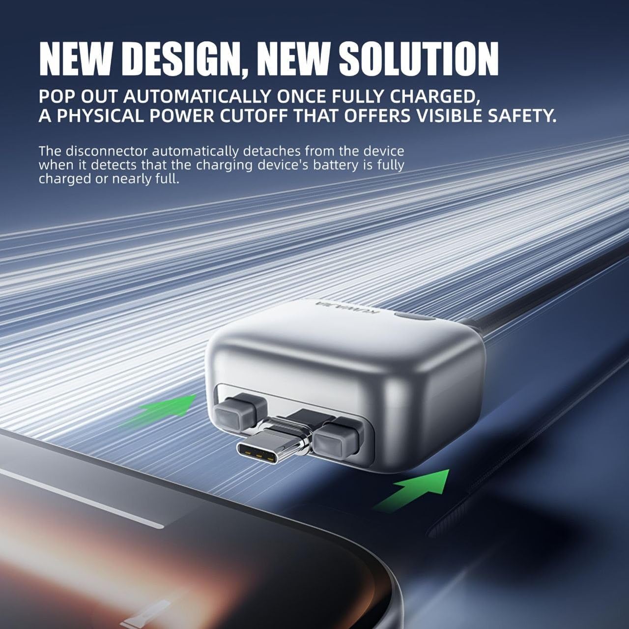 Smart Charger Adapter Auto Power Disconnector Guard