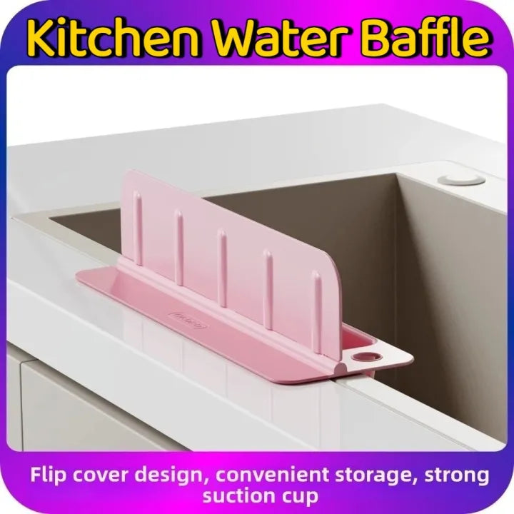 Sink splash guard & caddy